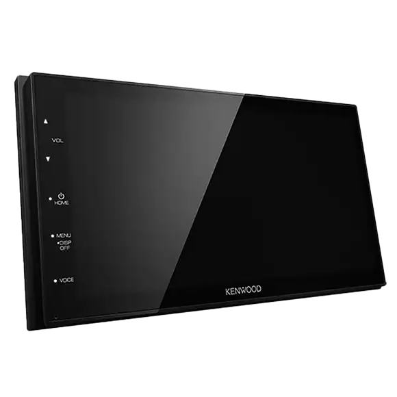 Front view of the Kenwood Digital Receiver DMX5020S, screen off.