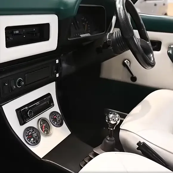 Ford Escort car audio installation at JC Installs copy